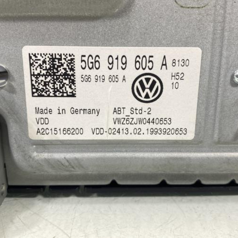 Autoradio d'origine VOLKSWAGEN POLO 6 Photo n°9