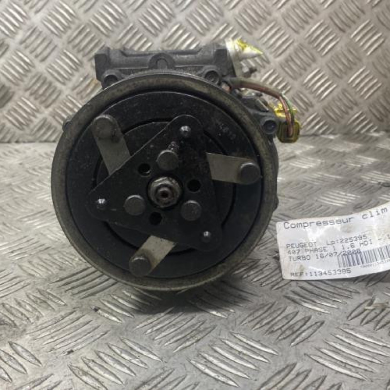 Compresseur clim PEUGEOT 407 Photo n°1