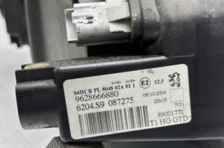 Optique avant principal gauche (feux)(phare) PEUGEOT 206