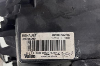 Optique avant principal gauche (feux)(phare) RENAULT MEGANE 2