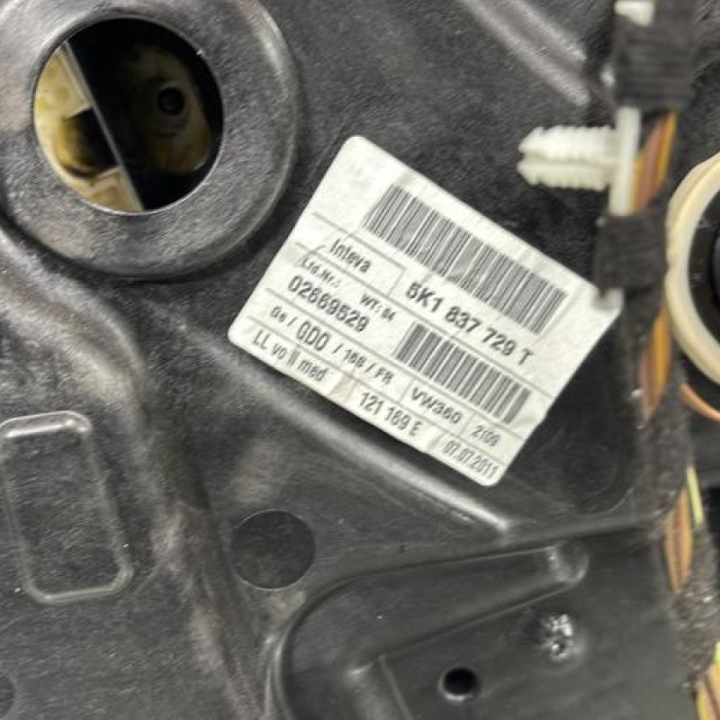 Leve vitre electrique avant gauche VOLKSWAGEN GOLF 6 Photo n°3