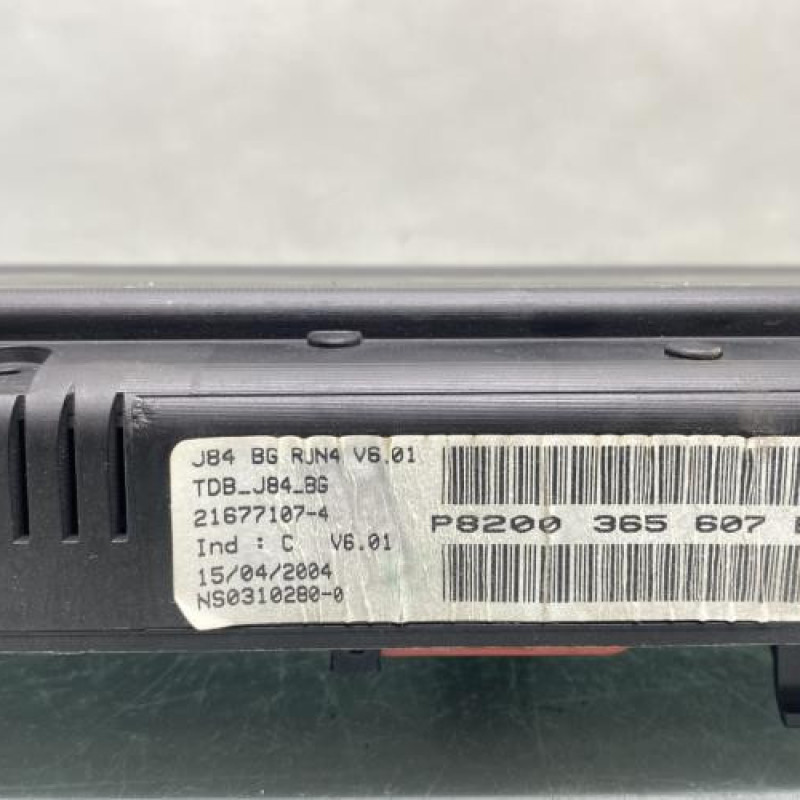 Compteur RENAULT SCENIC 2 Photo n°2