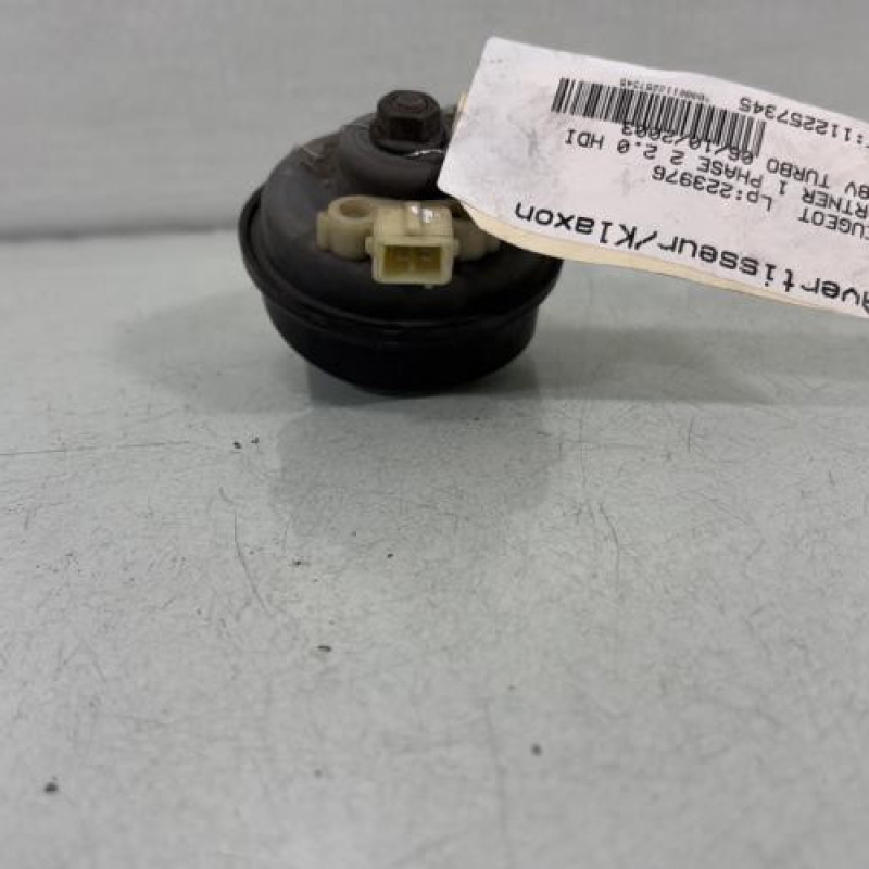 Avertisseur/Klaxon PEUGEOT PARTNER 1 Photo n°3