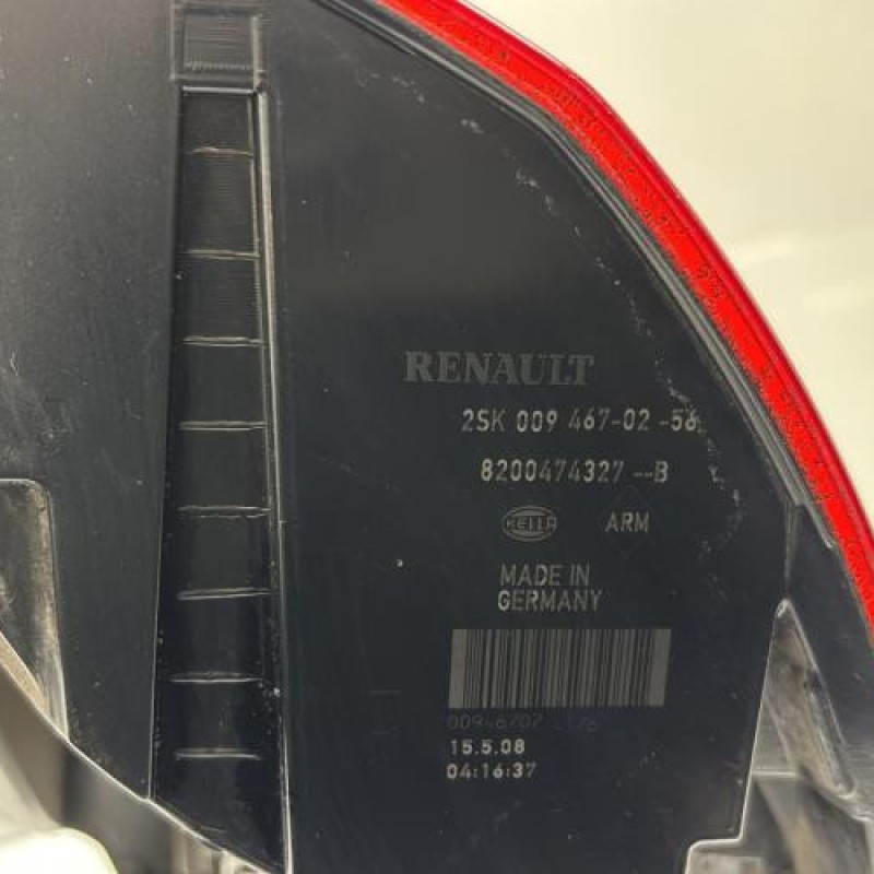 Feu arriere principal droit (feux) RENAULT SCENIC 2 Photo n°7