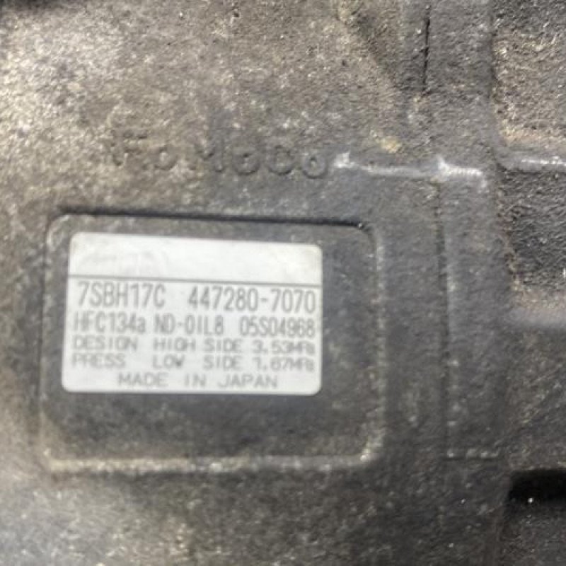 Compresseur clim FORD C-MAX 2 Photo n°6