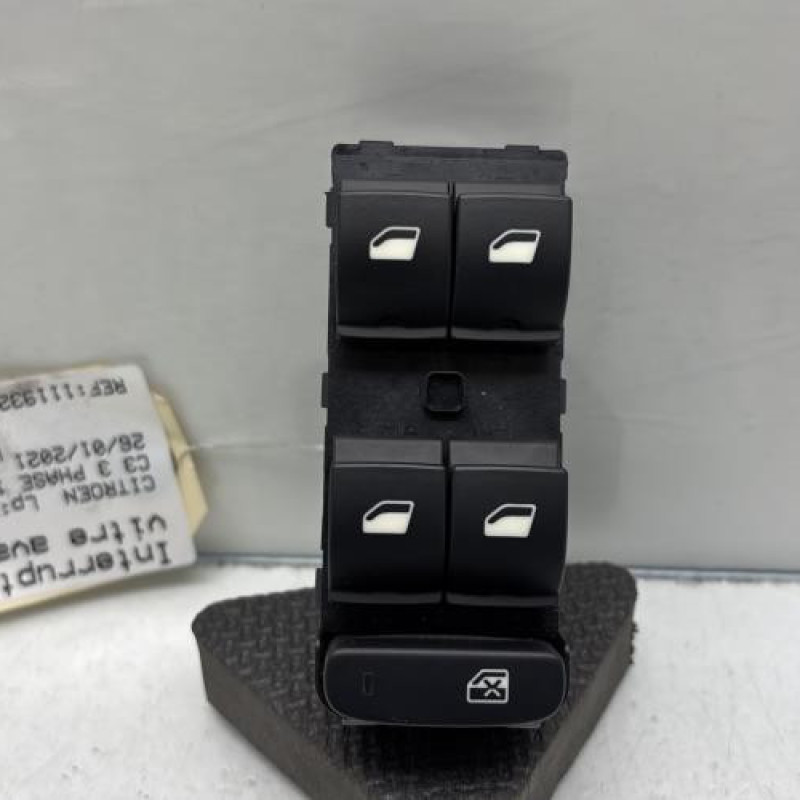 Interrupteur de leve vitre avant gauche CITROEN C3 3 Photo n°1