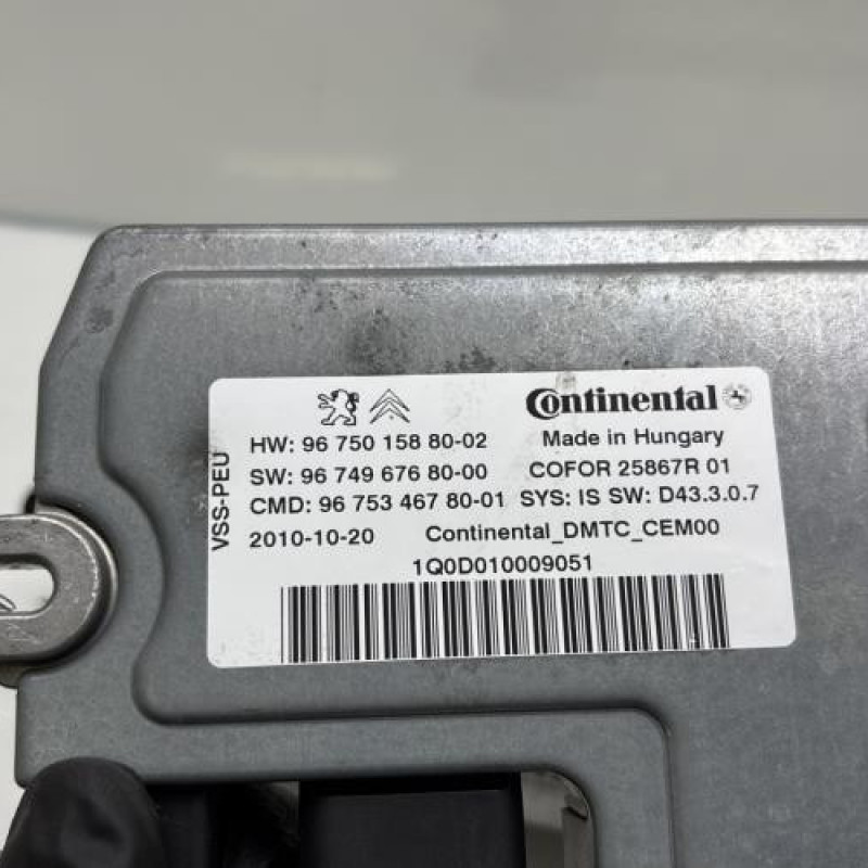 Kit start stop CITROEN C4 2 Photo n°6