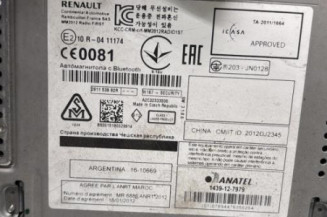 Autoradio d'origine RENAULT MEGANE 3