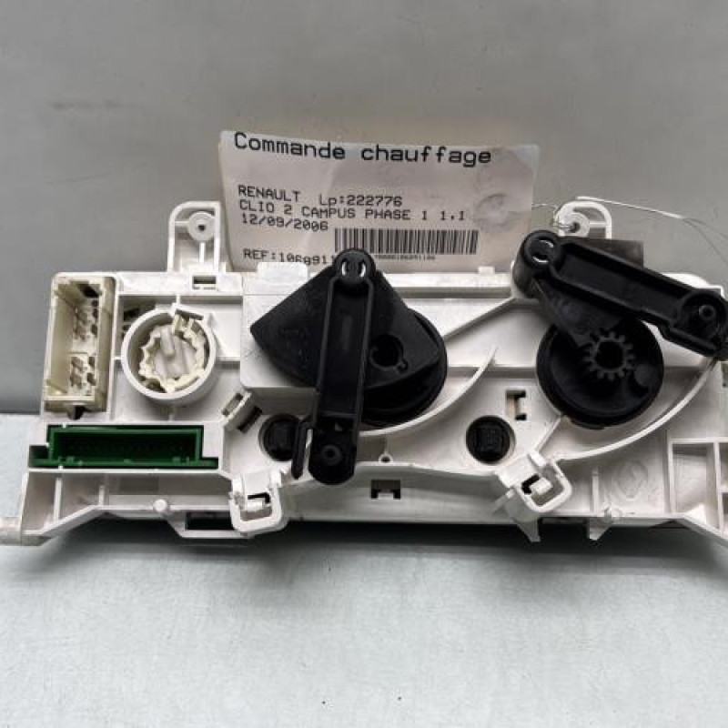 Commande chauffage RENAULT CLIO 2 CAMPUS Photo n°2