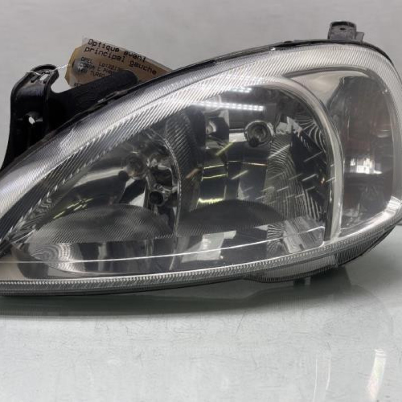 Optique avant principal gauche (feux)(phare) OPEL CORSA C Photo n°1