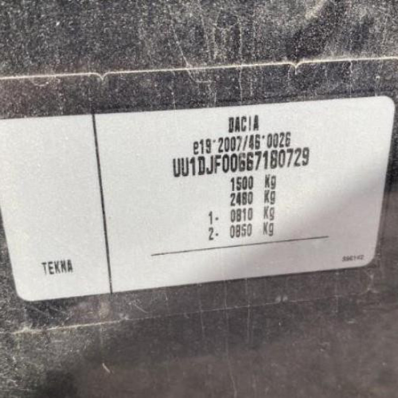 Boitier air bag DACIA SANDERO 3 Photo n°15