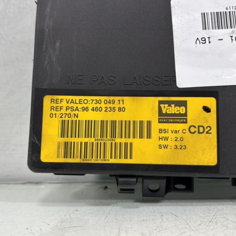 Boitier BSI PEUGEOT 406 Photo n°2