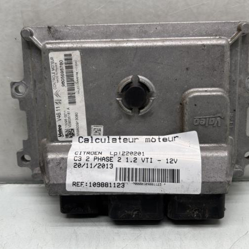 Calculateur moteur CITROEN C3 2 Photo n°1