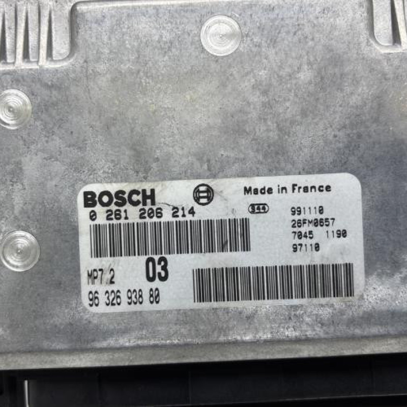 Calculateur moteur CITROEN XSARA Photo n°4