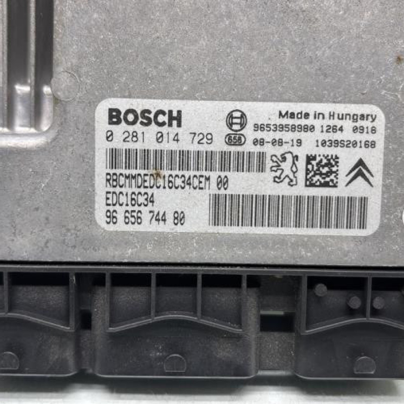 Calculateur moteur CITROEN C4 PICASSO 1 Photo n°2