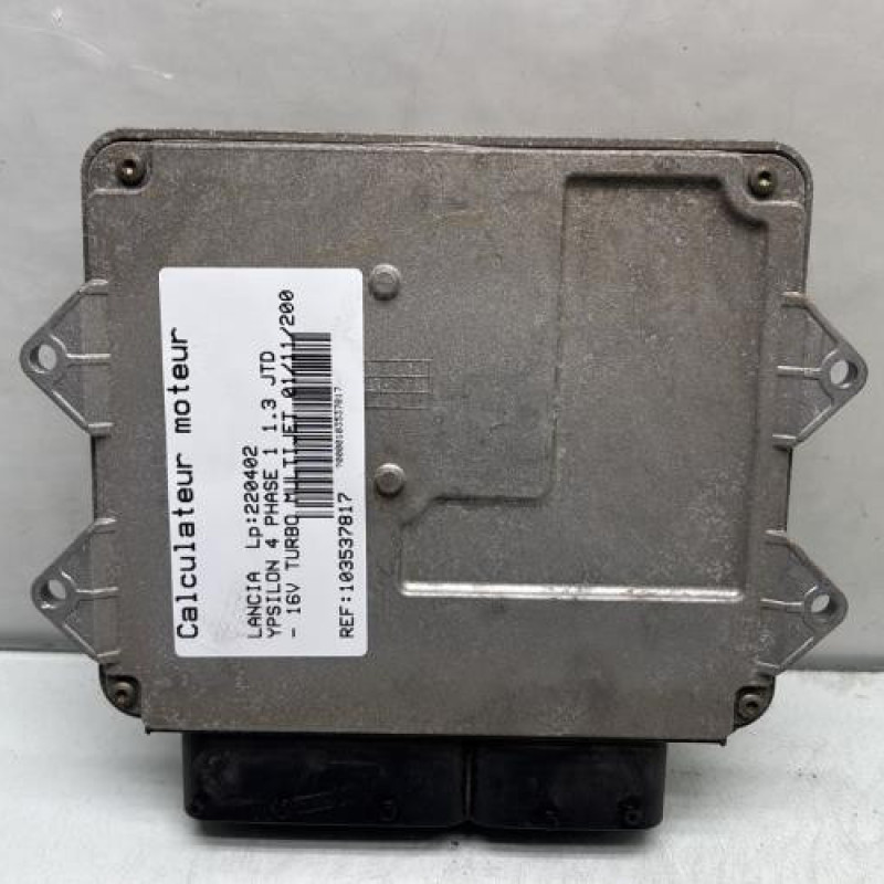 Calculateur moteur LANCIA YPSILON 4 Photo n°4