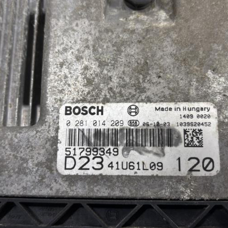 Calculateur moteur FIAT DUCATO 3 Photo n°3