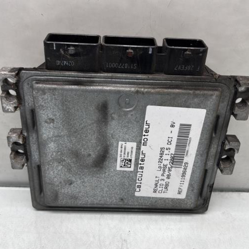 Calculateur moteur RENAULT CLIO 3 Photo n°4