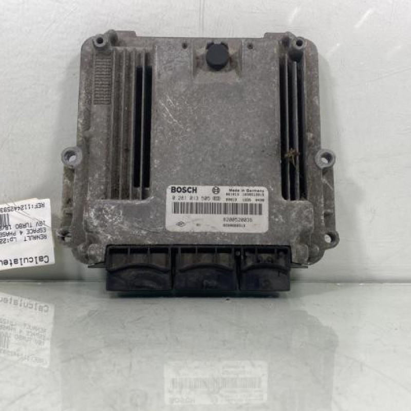 Calculateur moteur RENAULT ESPACE 4 Photo n°1