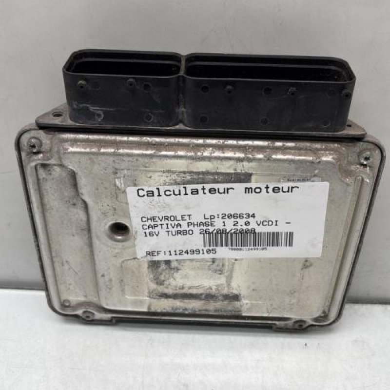 Calculateur moteur CHEVROLET CAPTIVA Photo n°4