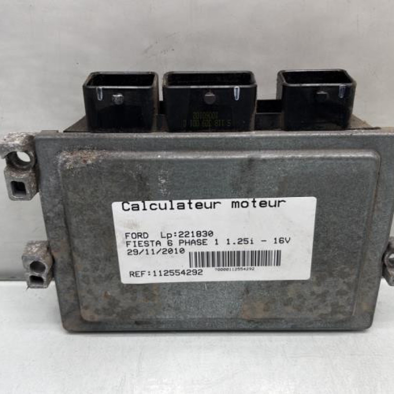 Calculateur moteur FORD FIESTA 6 Photo n°4