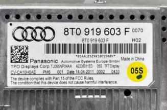Ecran GPS AUDI A4 3