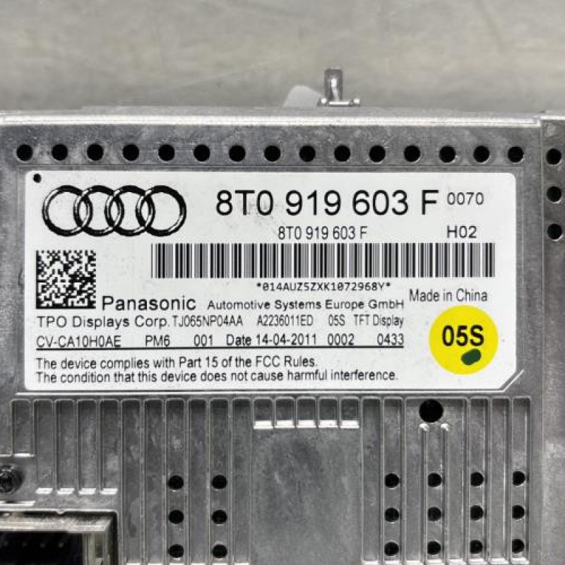 Ecran GPS AUDI A4 3 Photo n°3