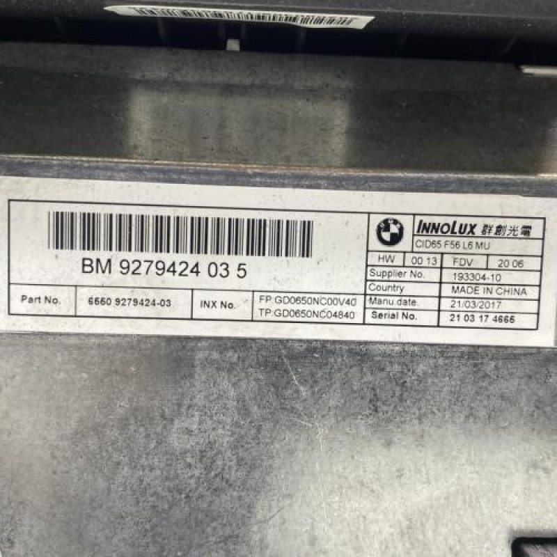 Ecran GPS MINI MINI 3 F56 Photo n°4