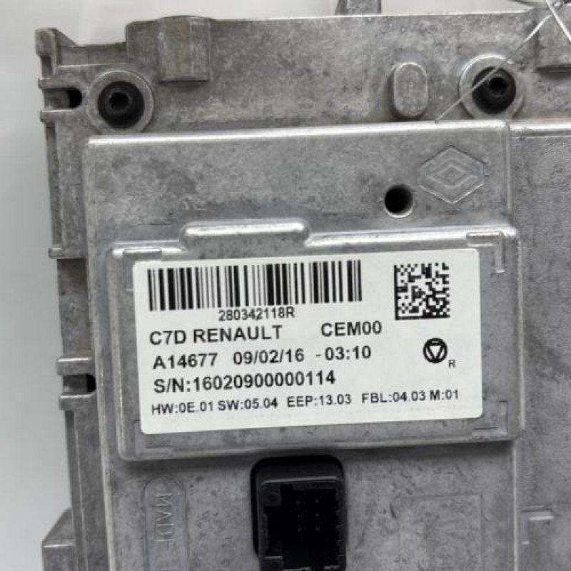 Ecran GPS RENAULT KADJAR Photo n°6