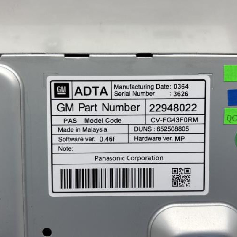 Ecran GPS OPEL MERIVA B Photo n°5