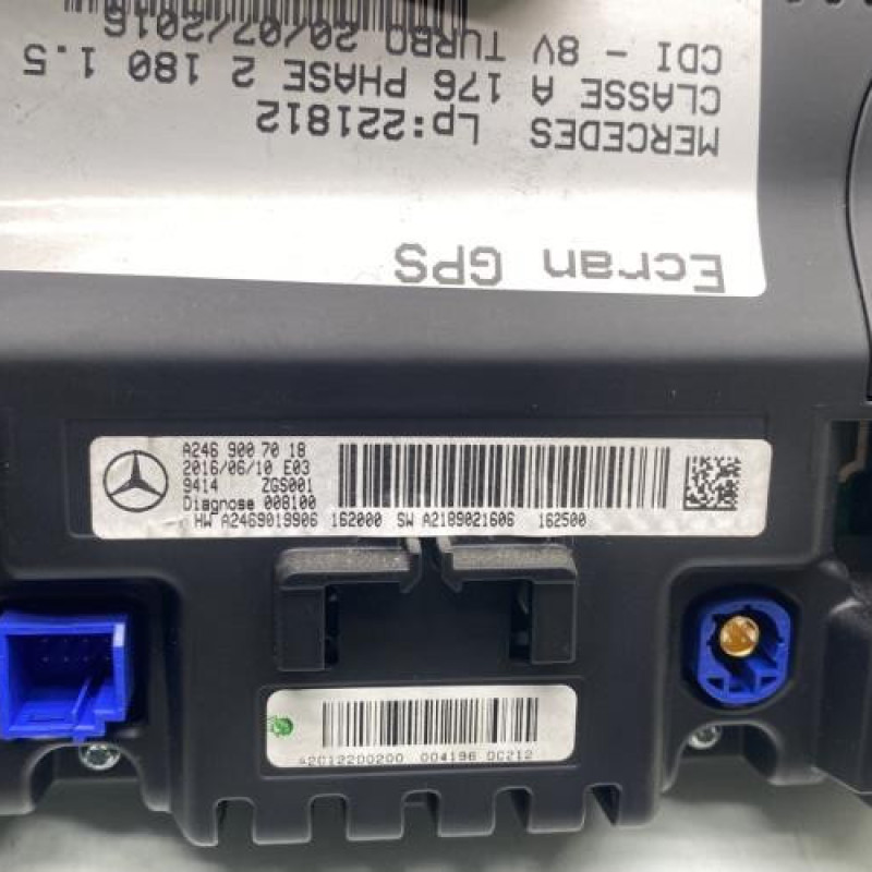 Ecran GPS MERCEDES CLASSE A 176 Photo n°5