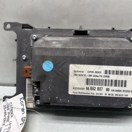 Ecran GPS CITROEN DS5