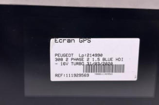 Ecran GPS PEUGEOT 308 2 Photo n°1