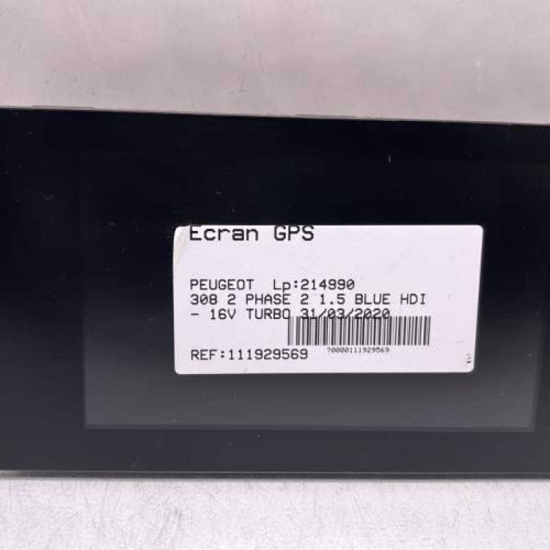Ecran GPS PEUGEOT 308 2 Photo n°1