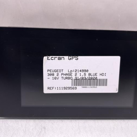 Ecran GPS PEUGEOT 308 2 Photo n°1