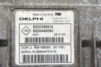 Calculateur moteur RENAULT MODUS