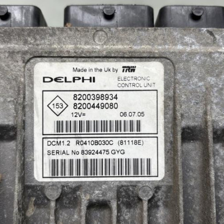 Calculateur moteur RENAULT MODUS