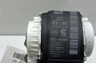 Ceinture arriere droit PEUGEOT 308 2