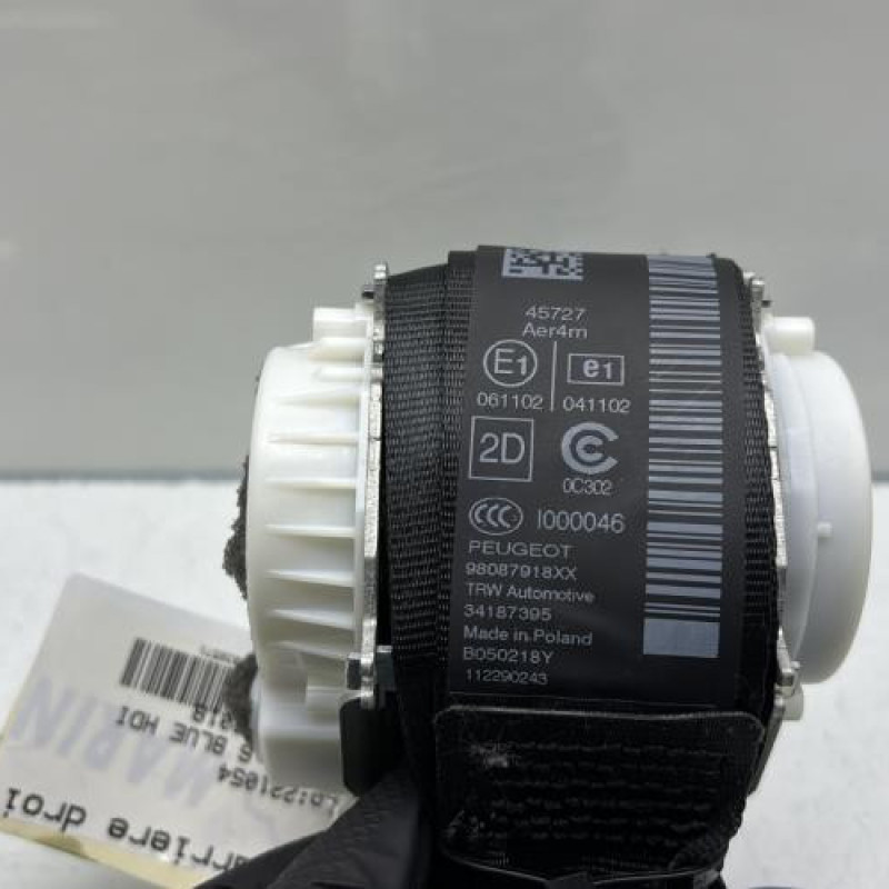 Ceinture arriere droit PEUGEOT 308 2 Photo n°3