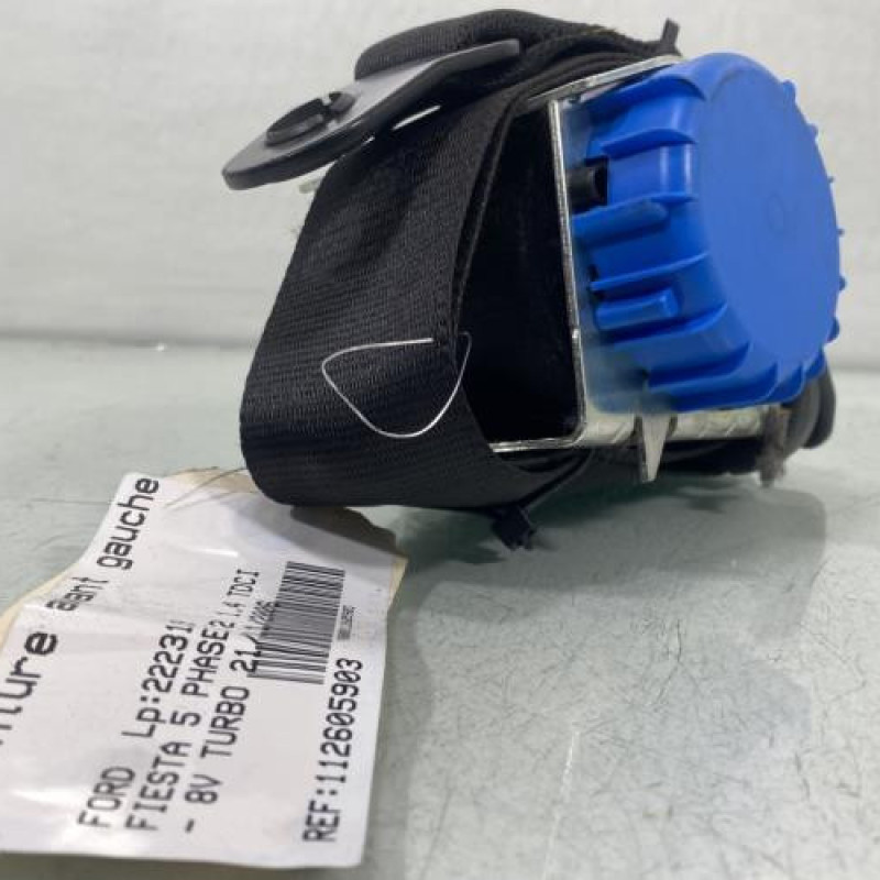 Ceinture avant gauche FORD FIESTA 5 Photo n°5