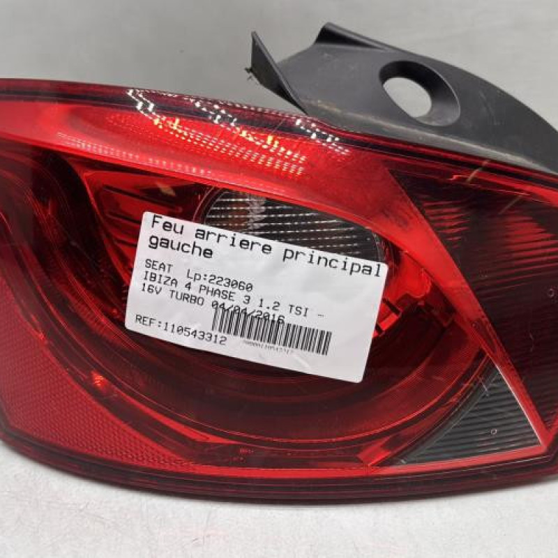 Feu arriere principal gauche (feux) SEAT IBIZA 4 Photo n°1