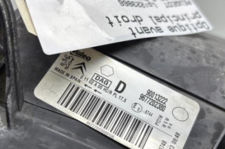 Optique avant principal droit (feux)(phare) PEUGEOT PARTNER 2