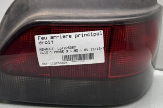 Feu arriere principal droit (feux) RENAULT CLIO 1 Photo n°1