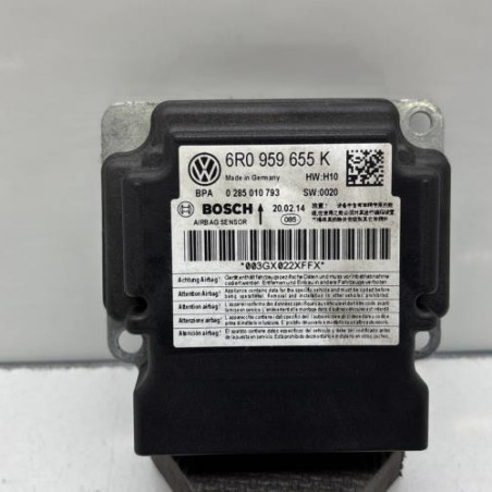 Boitier air bag VOLKSWAGEN POLO 5 Photo n°1