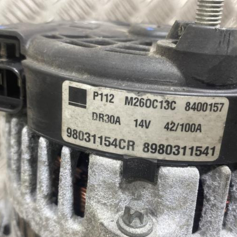 Alternateur OPEL MERIVA B Photo n°3