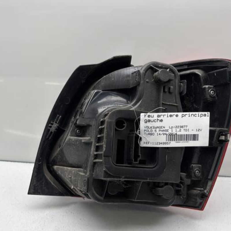 Feu arriere principal gauche (feux) VOLKSWAGEN POLO 5 Photo n°6