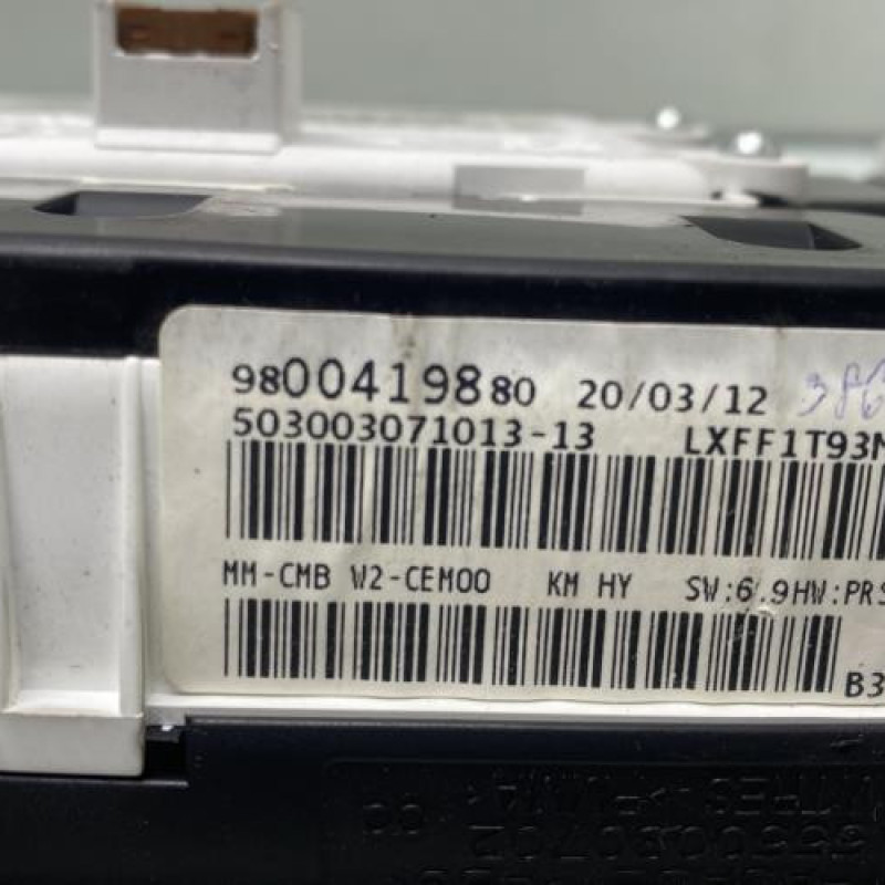 Compteur PEUGEOT 508 1 SW Photo n°6