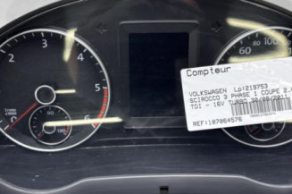 Compteur VOLKSWAGEN SCIROCCO 3 Photo n°1