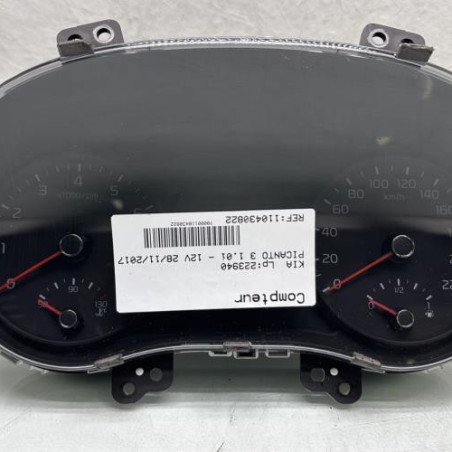 Compteur KIA PICANTO 3 Photo n°1