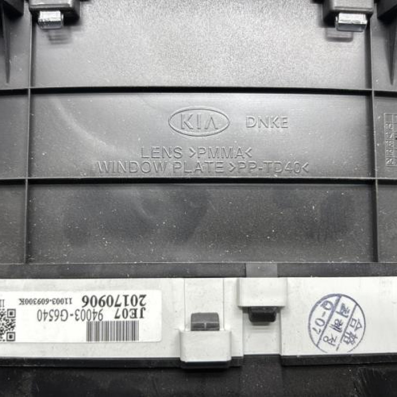 Compteur KIA PICANTO 3 Photo n°6